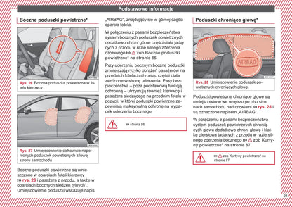 2015-2016 Seat Leon Owner's Manual | Polish