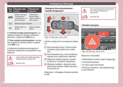 2015-2016 Seat Leon Owner's Manual | Polish