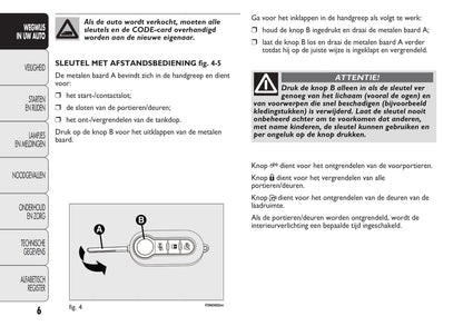 2013-2014 Fiat Ducato Owner's Manual | Dutch