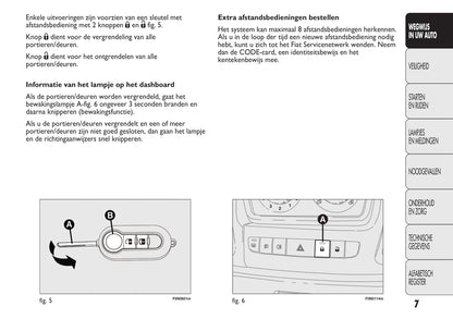 2013-2014 Fiat Ducato Owner's Manual | Dutch