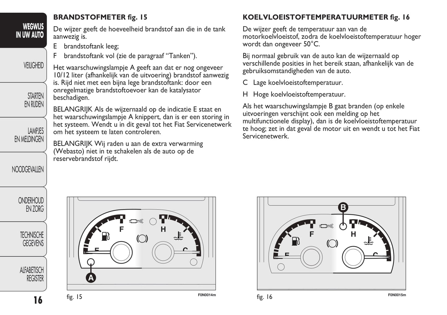 2013-2014 Fiat Ducato Owner's Manual | Dutch