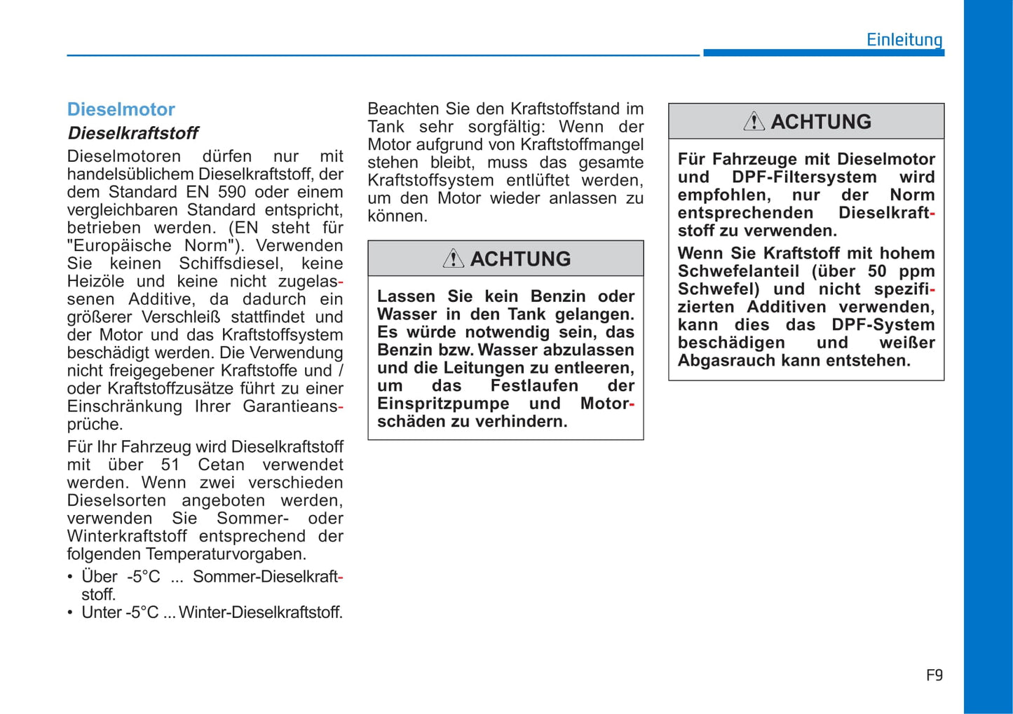 2017-2018 Hyundai Tucson Owner's Manual | German