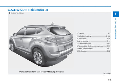 2017-2018 Hyundai Tucson Owner's Manual | German