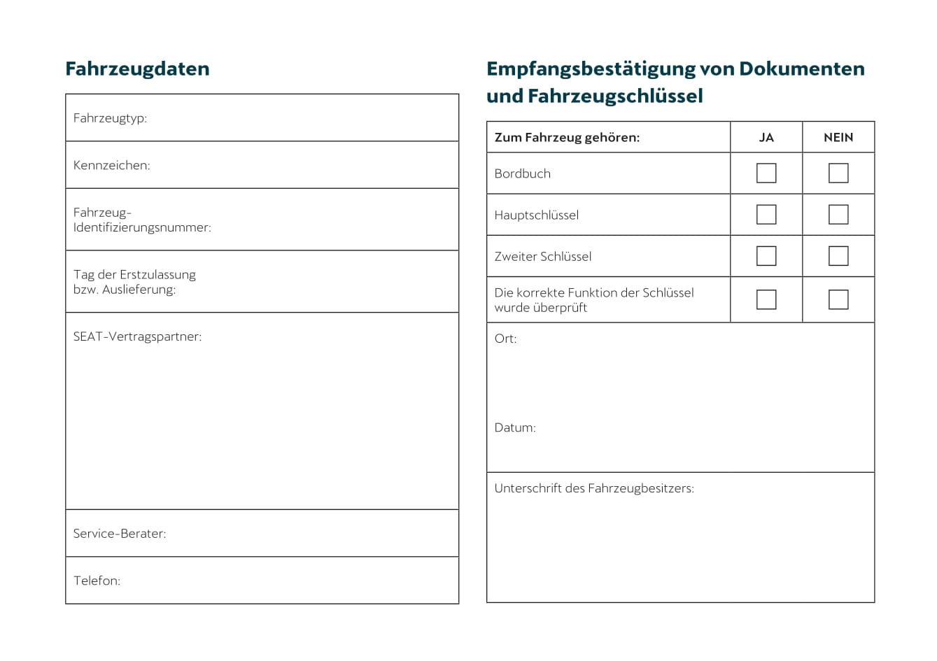 2021 Cupra Formentor Owner's Manual | German