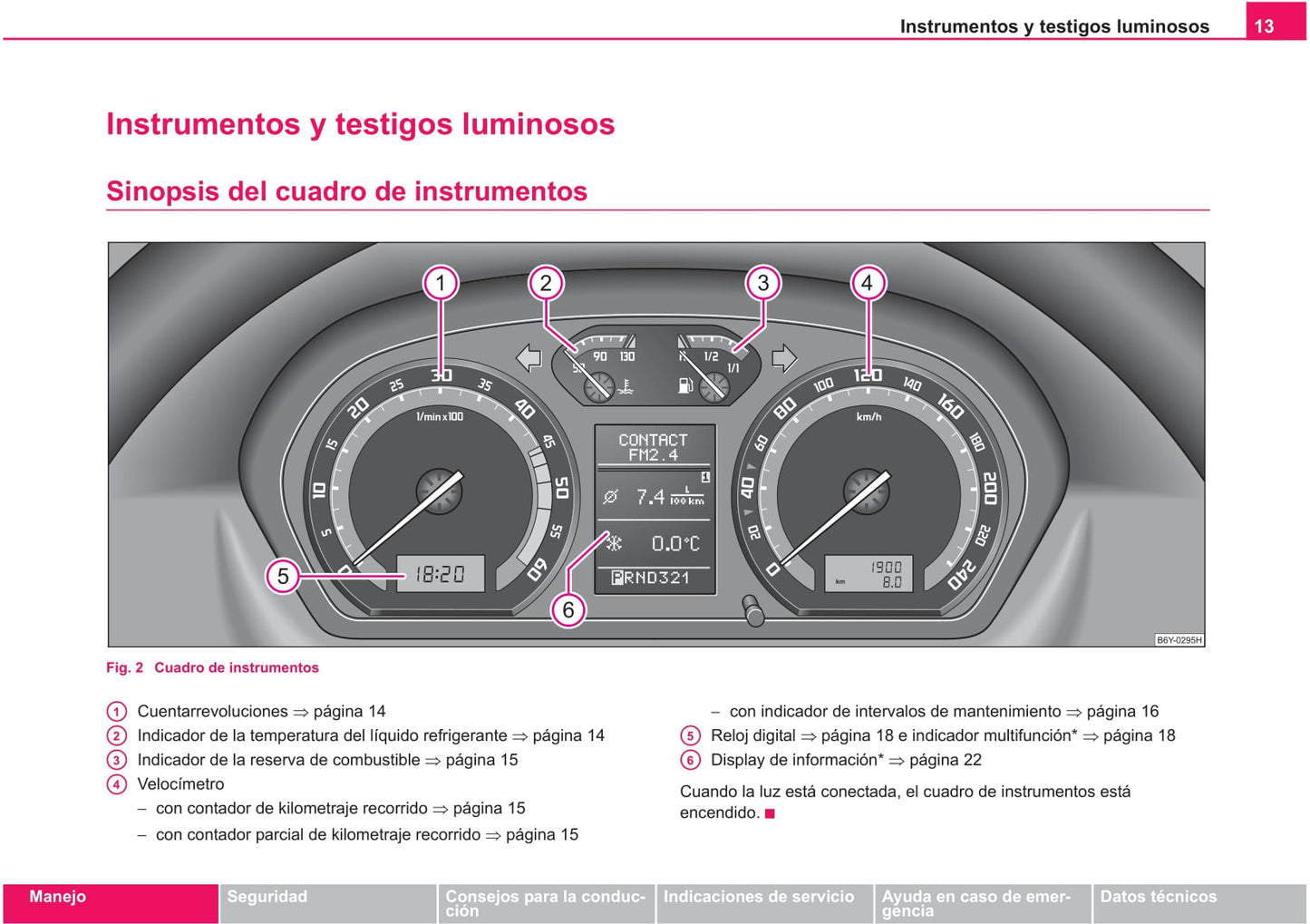 2001-2004 Skoda Fabia Manuel du propriétaire | Espagnol