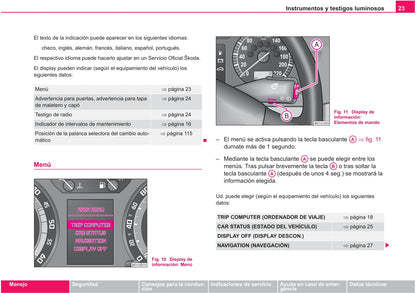 2001-2004 Skoda Fabia Manuel du propriétaire | Espagnol