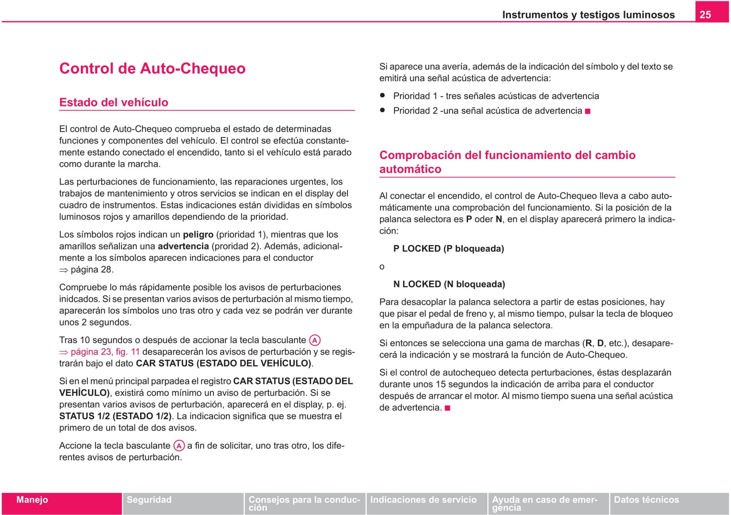 2001-2004 Skoda Fabia Manuel du propriétaire | Espagnol