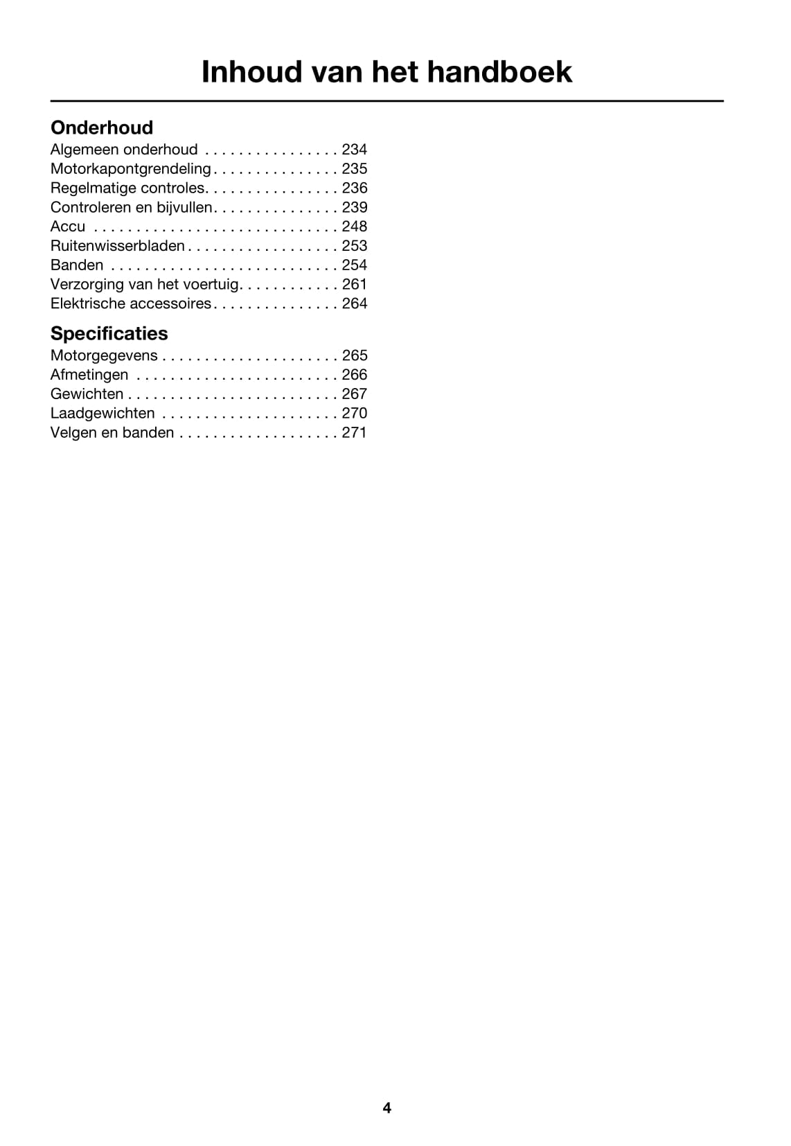 2005-2006 Jaguar XJ Owner's Manual | Dutch