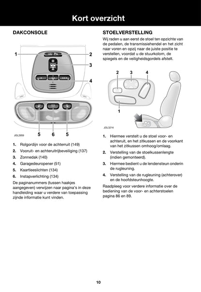 2005-2006 Jaguar XJ Owner's Manual | Dutch