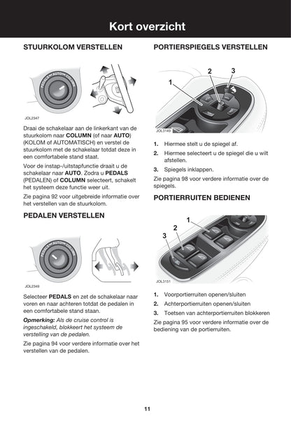 2005-2006 Jaguar XJ Owner's Manual | Dutch