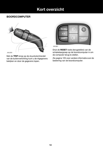 2005-2006 Jaguar XJ Owner's Manual | Dutch