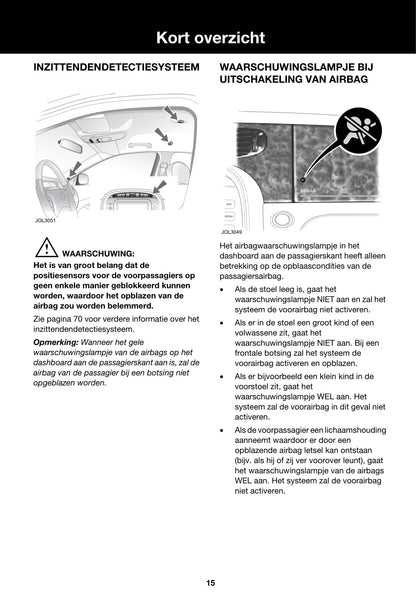 2005-2006 Jaguar XJ Owner's Manual | Dutch