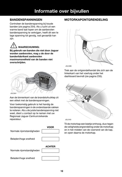 2005-2006 Jaguar XJ Owner's Manual | Dutch