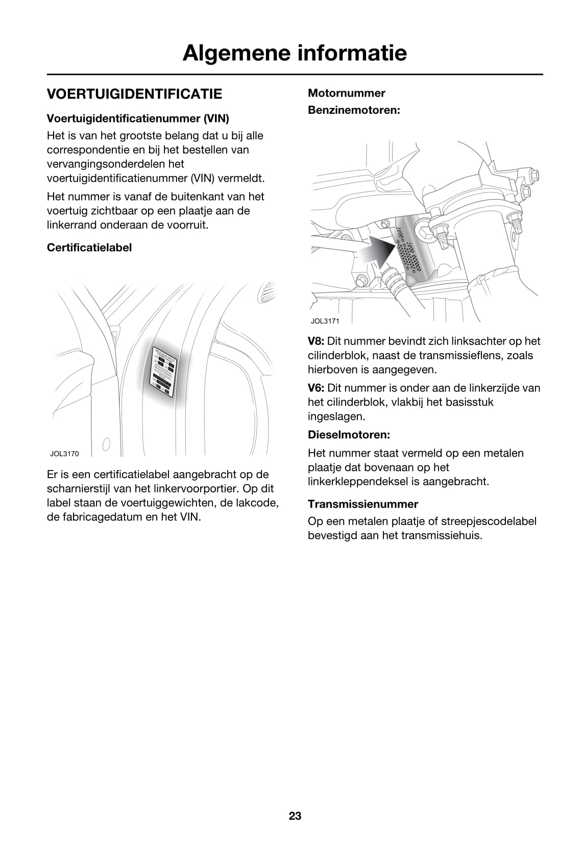 2005-2006 Jaguar XJ Owner's Manual | Dutch