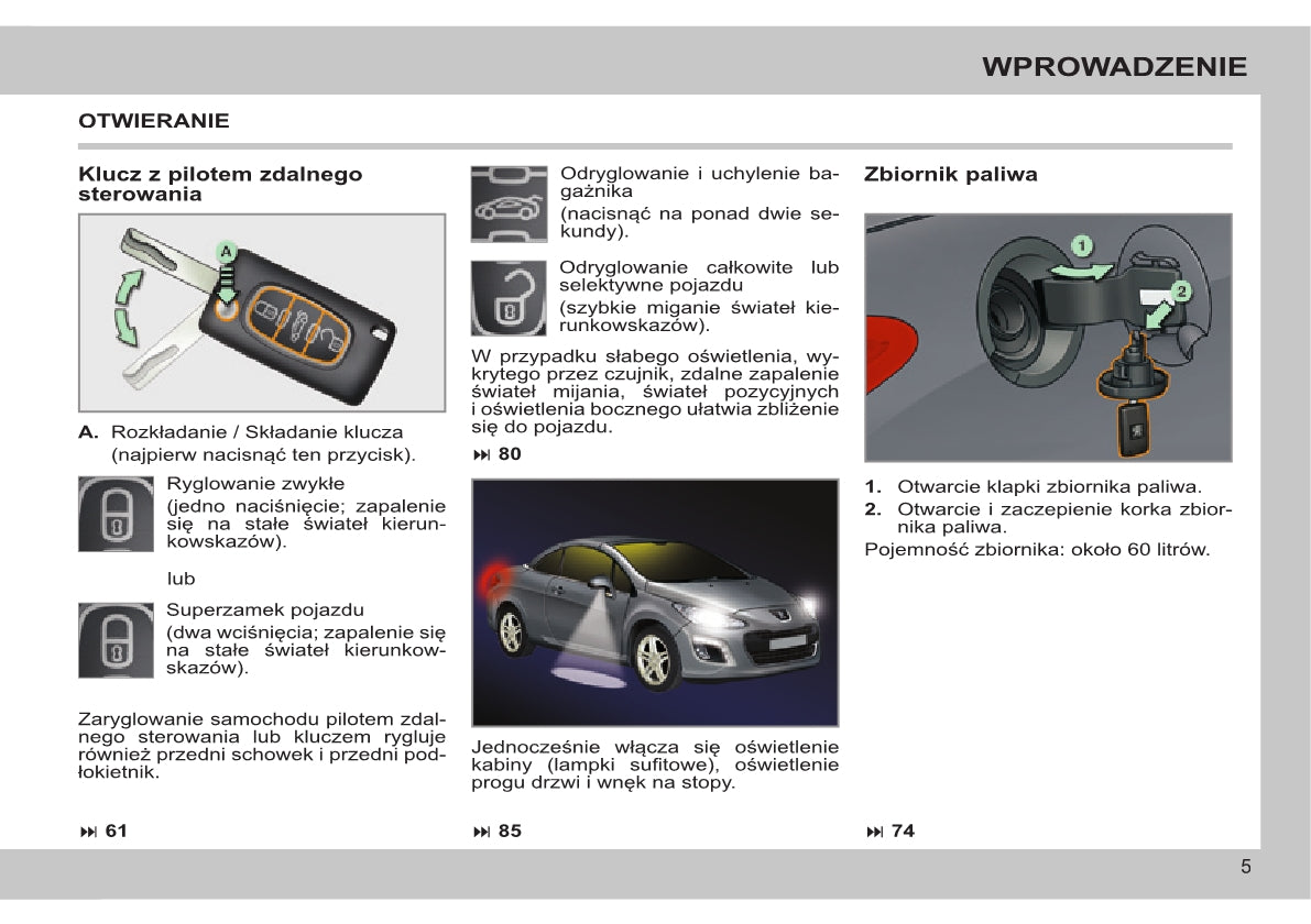 2013-2014 Peugeot 308 CC Gebruikershandleiding | Pools