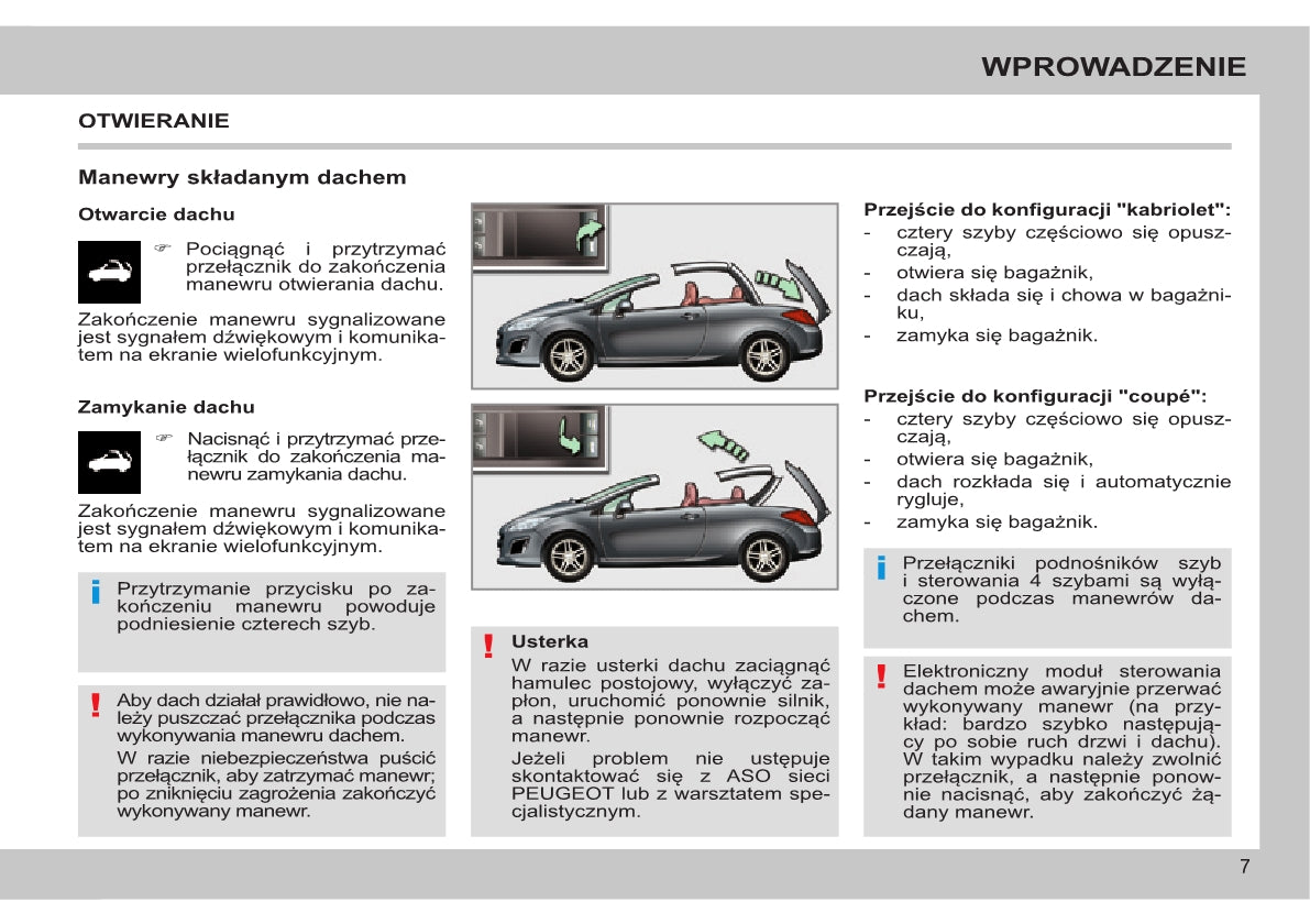 2013-2014 Peugeot 308 CC Gebruikershandleiding | Pools