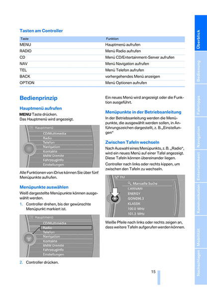 2009 BMW Z4 Owner's Manual | German