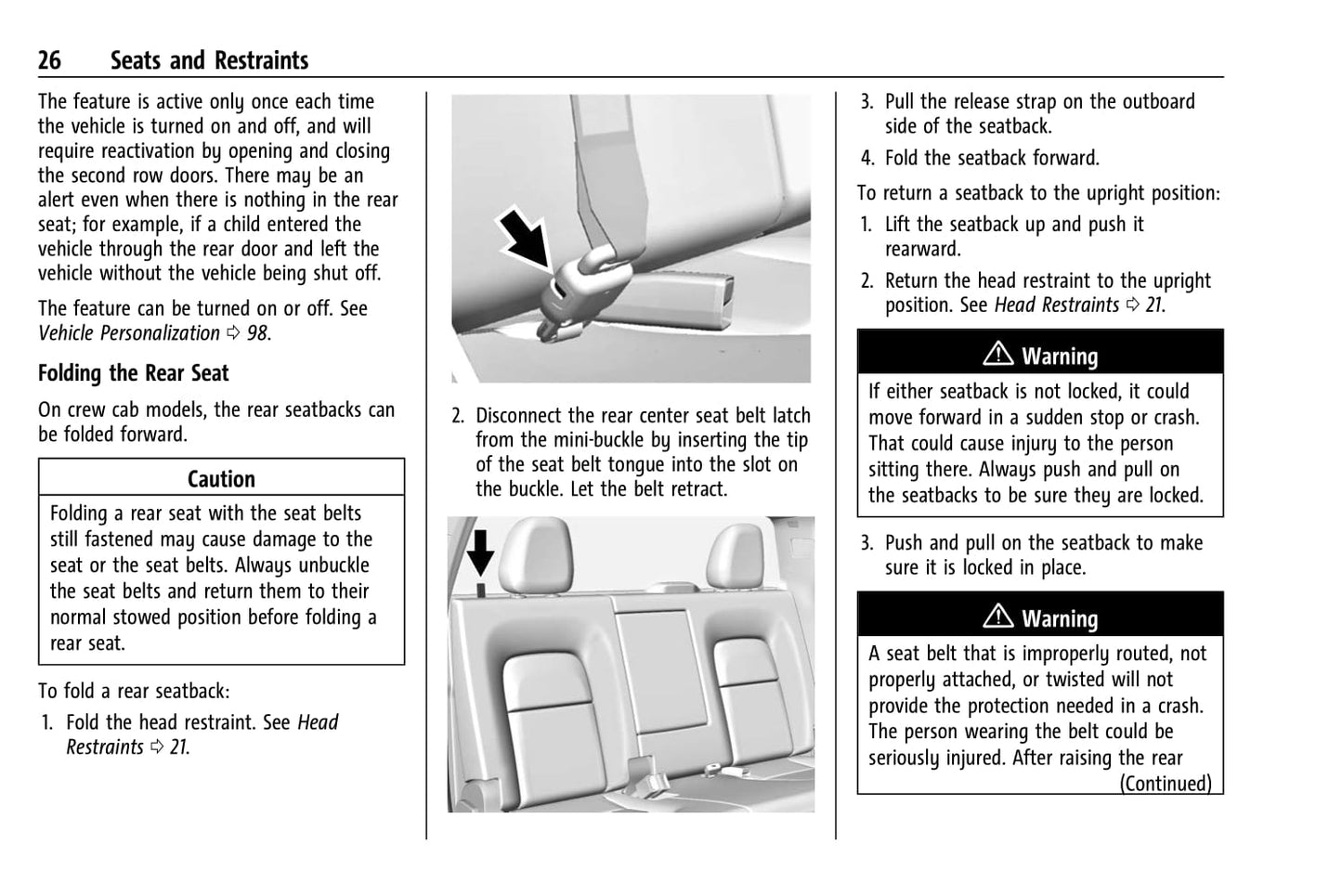 2021 Chevrolet Colorado Owner's Manual | English