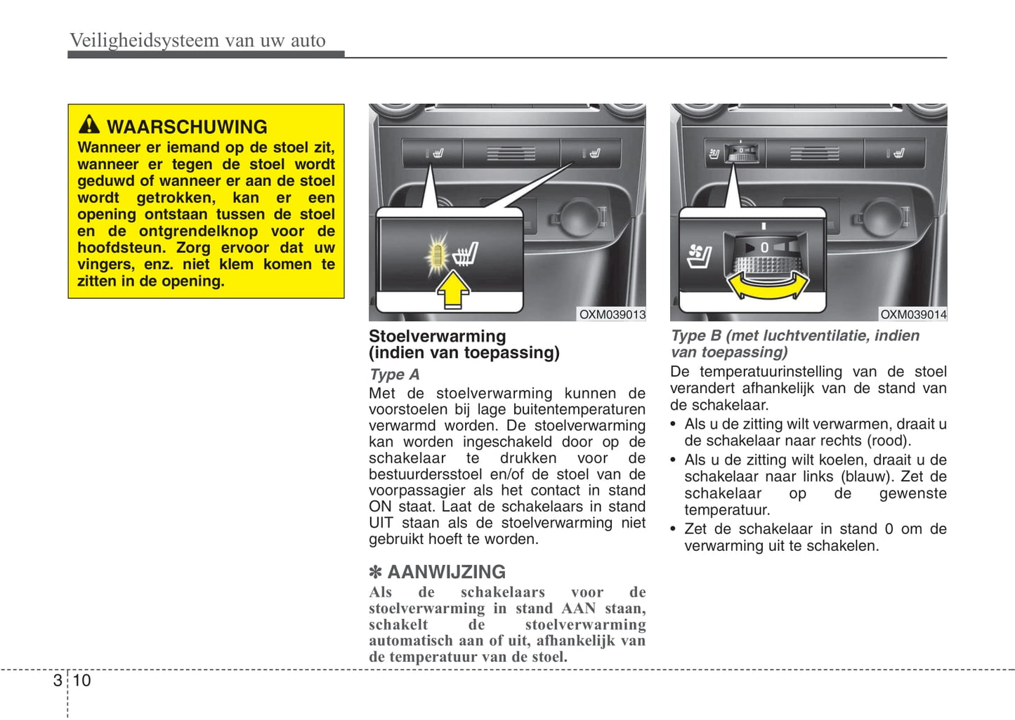 2011-2012 Kia Sorento Owner's Manual | Dutch