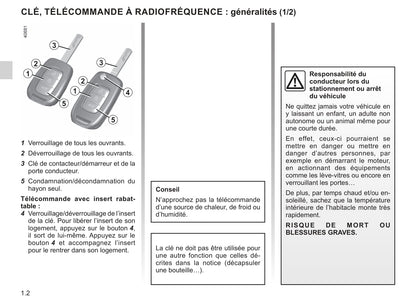 2019 Renault Clio Owner's Manual | French