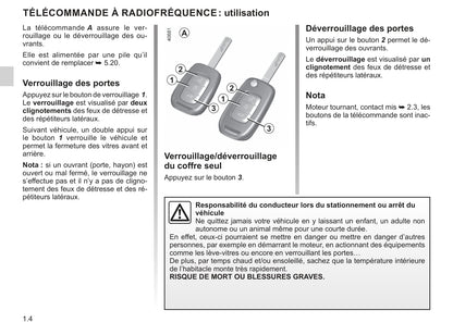 2019 Renault Clio Owner's Manual | French