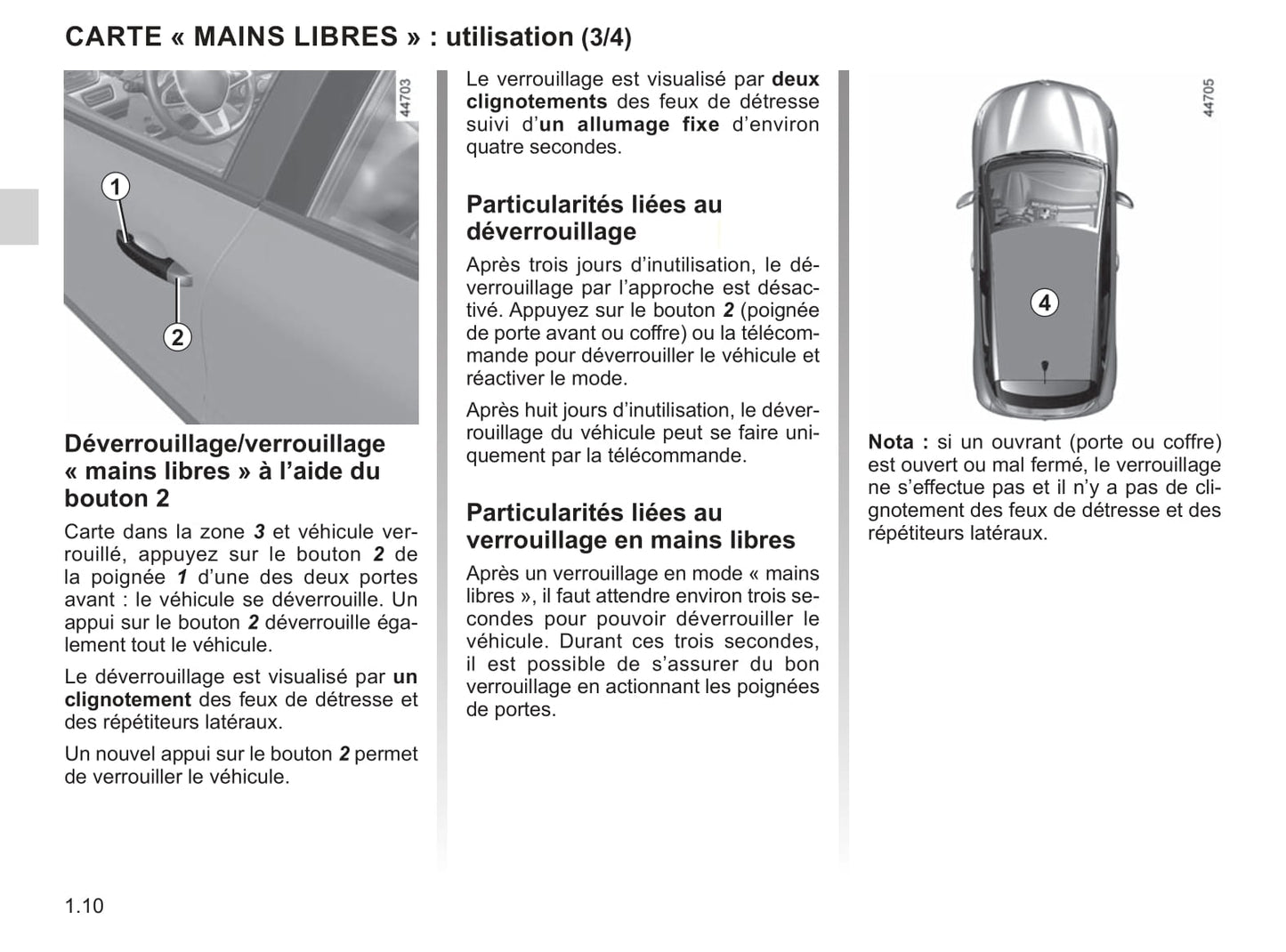 2019 Renault Clio Owner's Manual | French