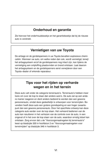 2008-2009 Toyota Land Cruiser 120 Owner's Manual | Dutch