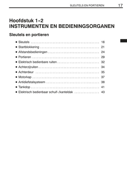 2008-2009 Toyota Land Cruiser 120 Owner's Manual | Dutch