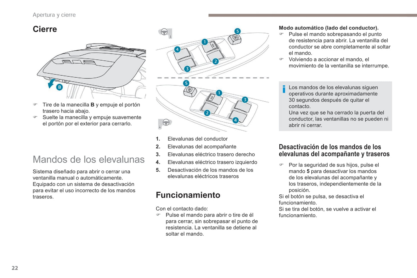 2017-2020 Peugeot Ion Gebruikershandleiding | Spaans