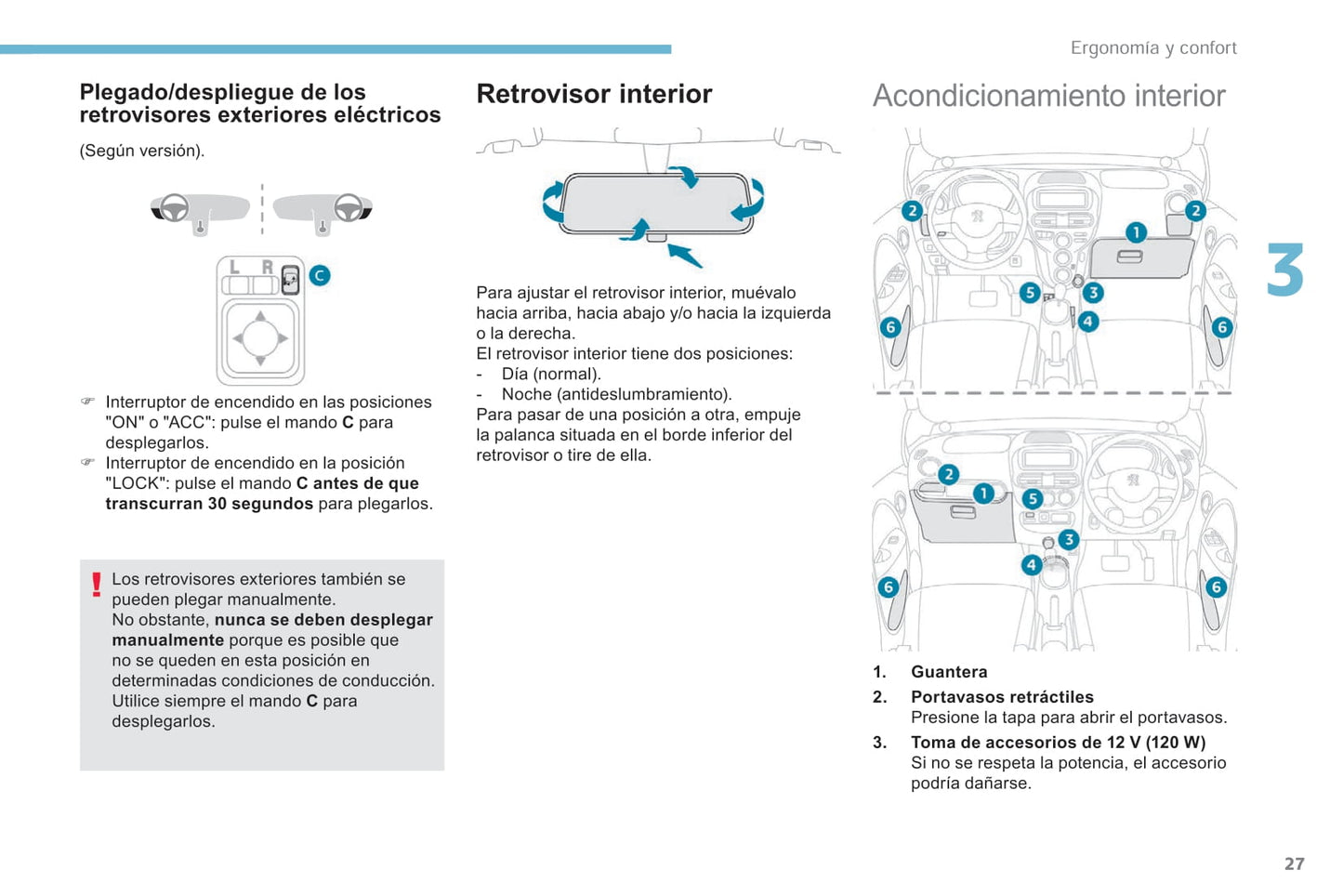 2017-2020 Peugeot Ion Gebruikershandleiding | Spaans