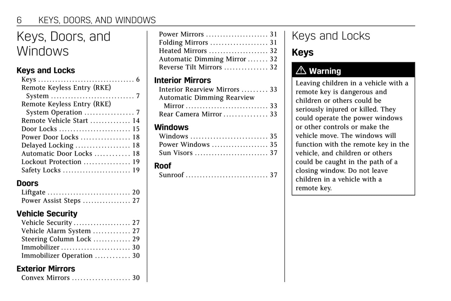 2021 Cadillac Escalade Owner's Manual | English