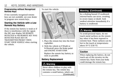 2021 Cadillac Escalade Owner's Manual | English