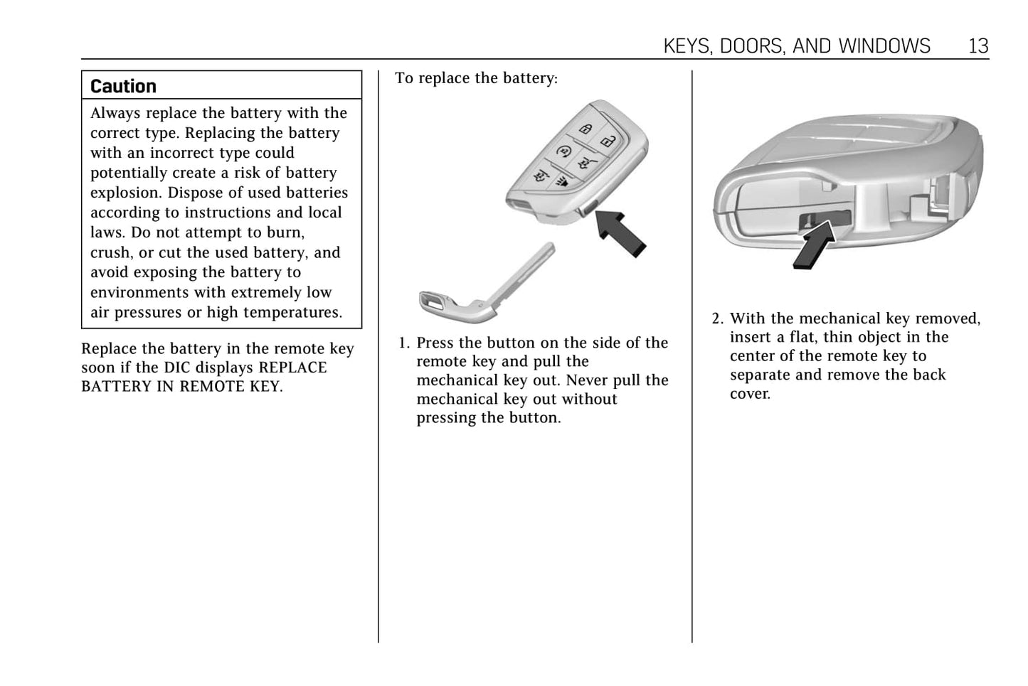 2021 Cadillac Escalade Owner's Manual | English