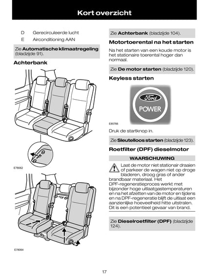 2009-2010 Ford C-Max/Grand-C-Max Owner's Manual | Dutch