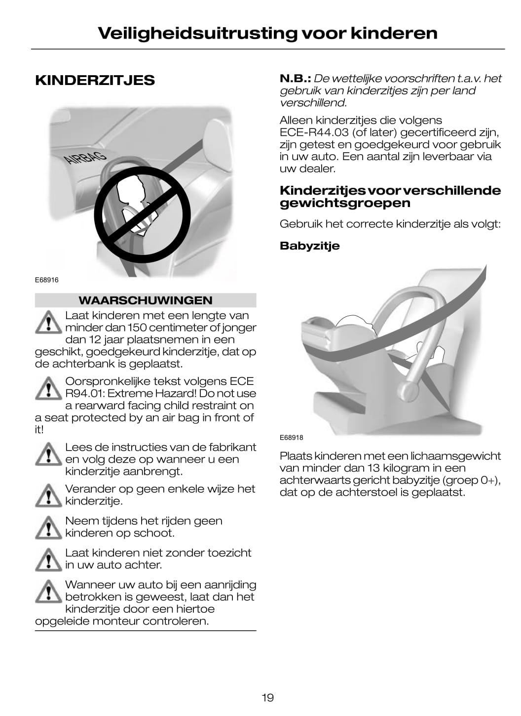 2009-2010 Ford C-Max/Grand-C-Max Owner's Manual | Dutch