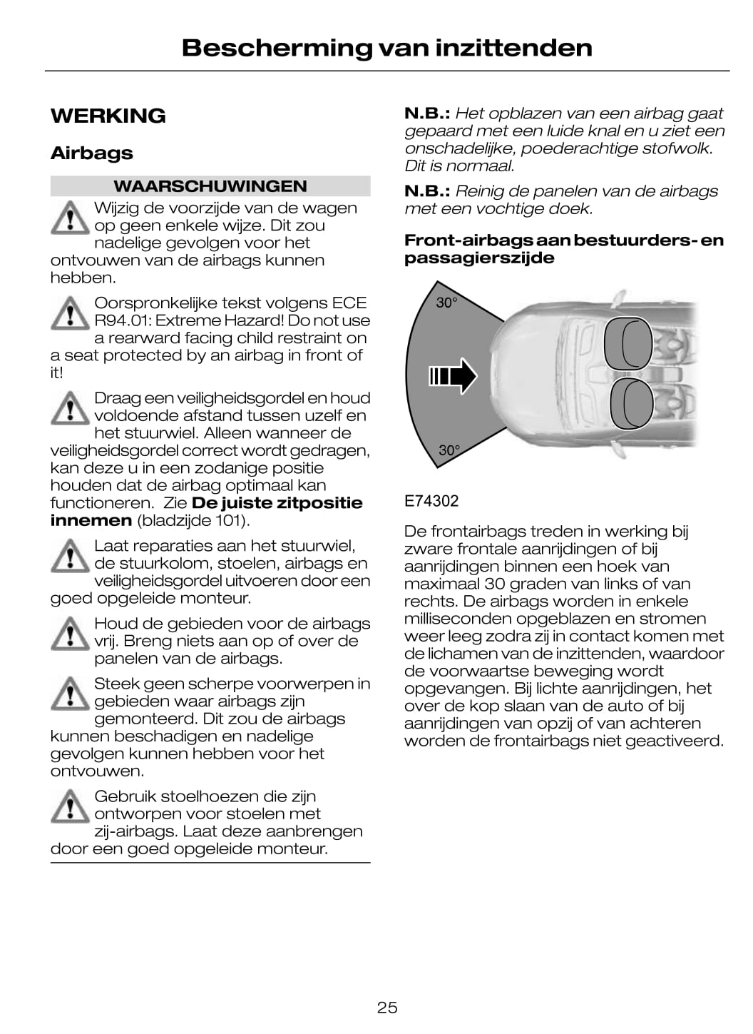 2009-2010 Ford C-Max/Grand-C-Max Owner's Manual | Dutch