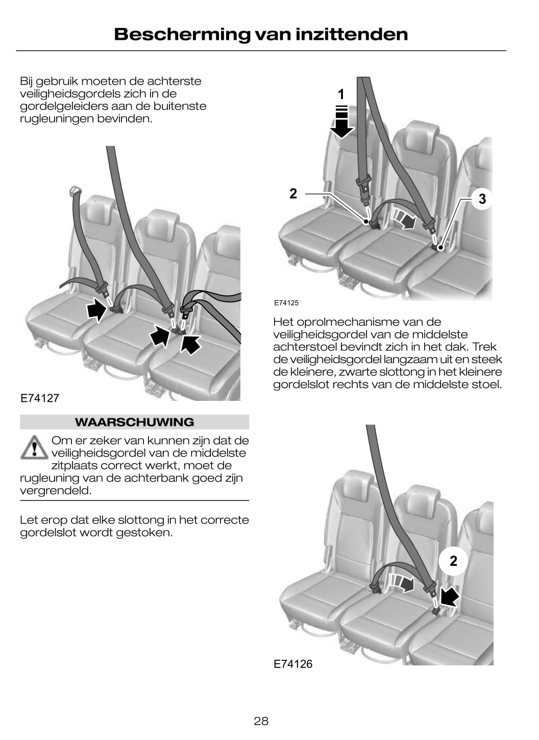 2009-2010 Ford C-Max/Grand-C-Max Owner's Manual | Dutch