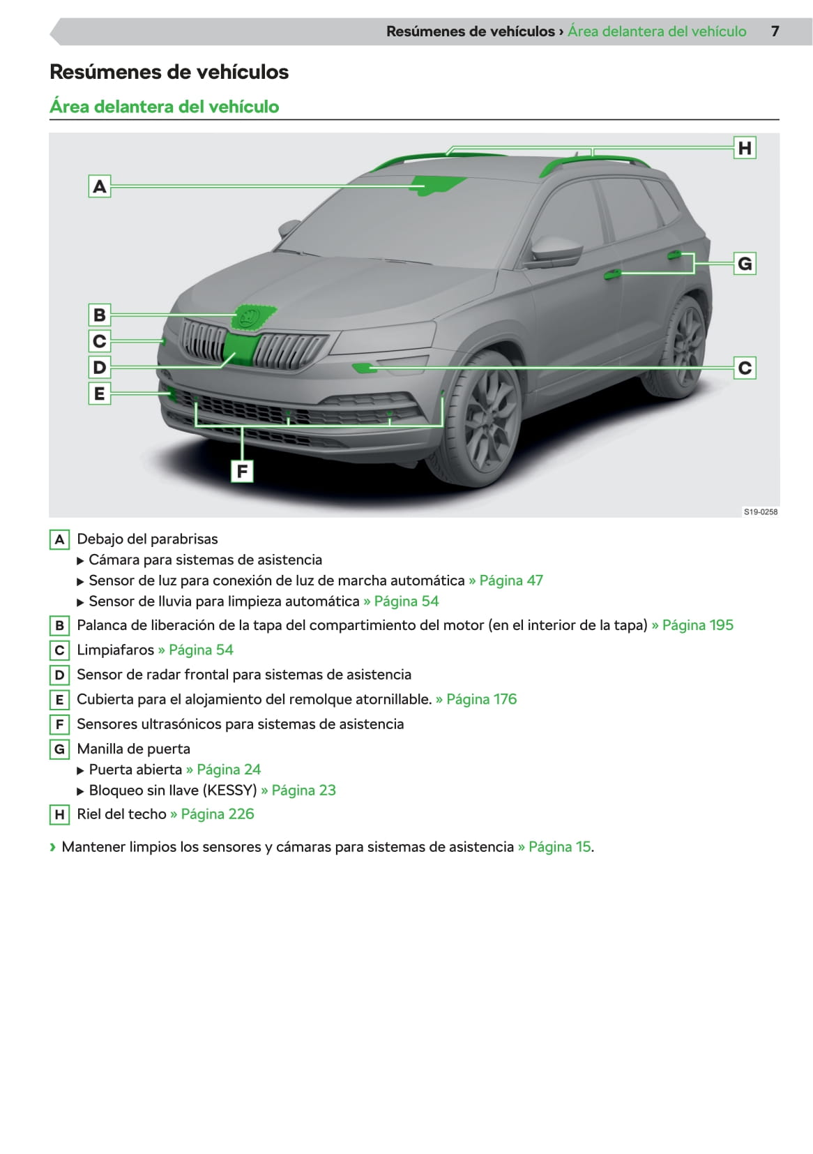 2018-2020 Skoda Karoq Bedienungsanleitung | Spanisch