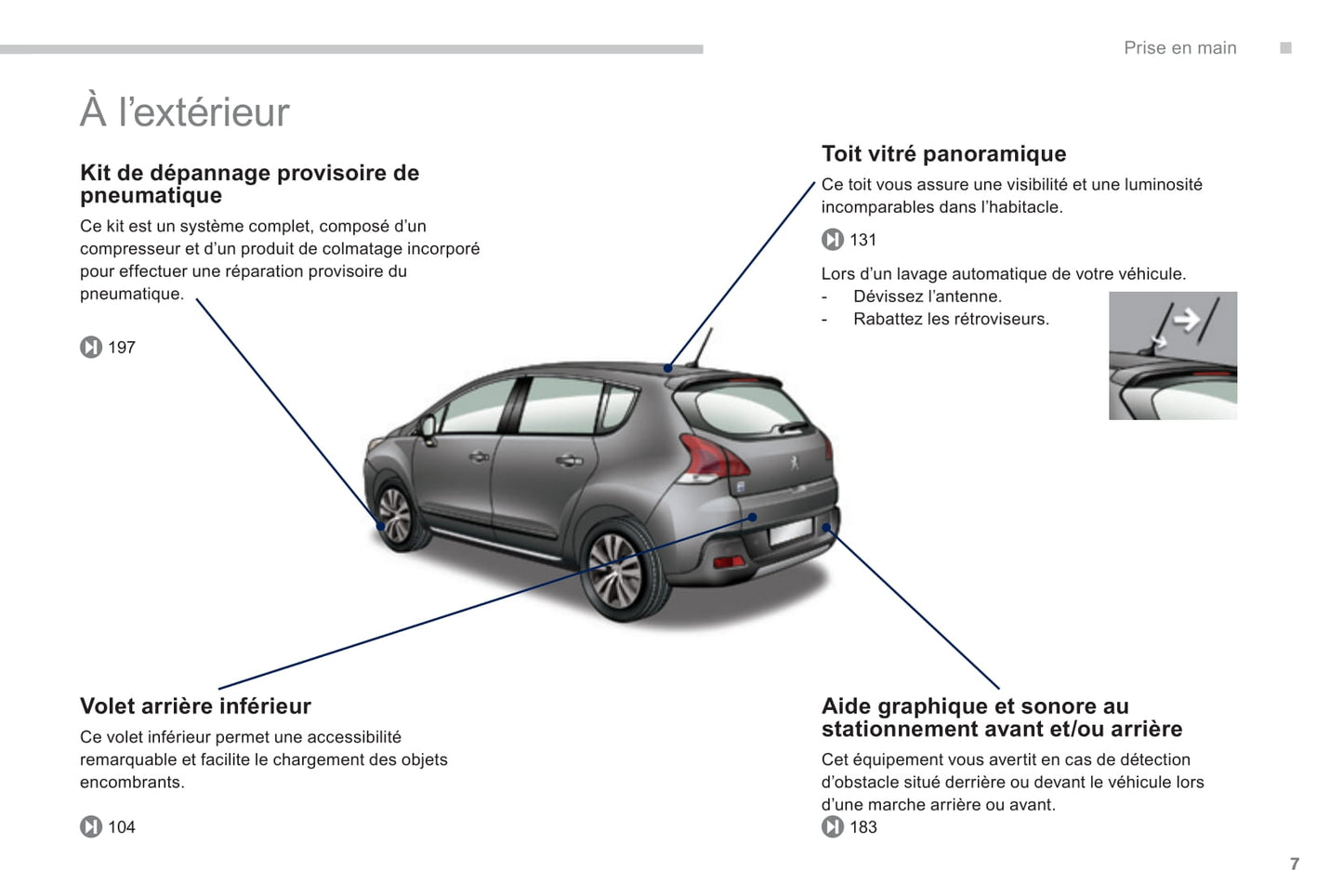 2013-2015 Peugeot 3008 HYbrid4 Gebruikershandleiding | Frans