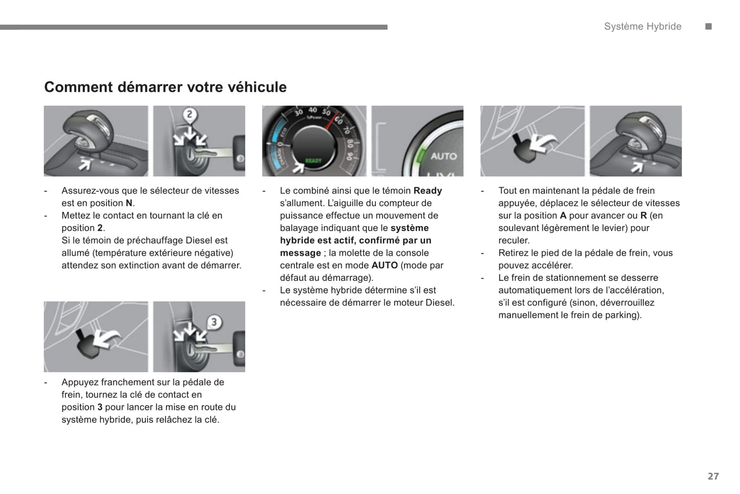 2013-2015 Peugeot 3008 HYbrid4 Gebruikershandleiding | Frans