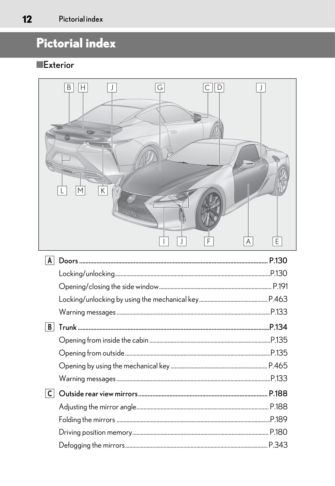 2020-2021 Lexus LC 500/LC 500h Gebruikershandleiding | Engels