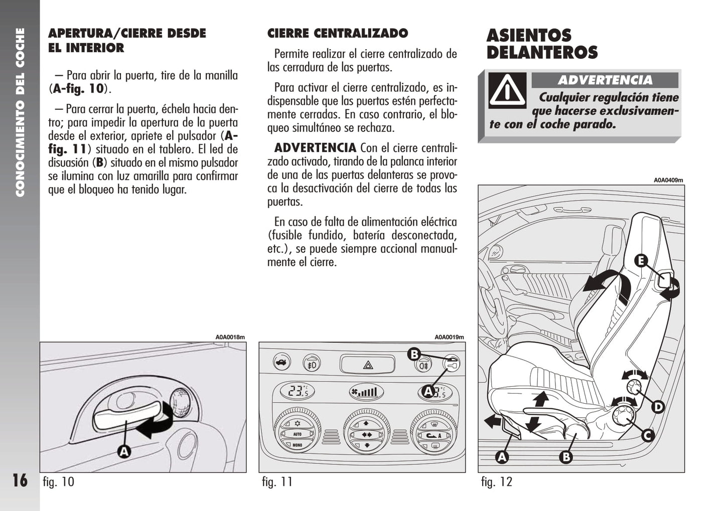 2007-2010 Alfa Romeo 147 GTA Owner's Manual | Spanish