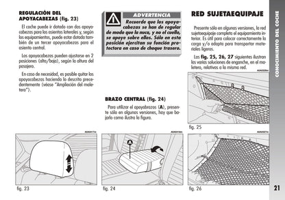 2007-2010 Alfa Romeo 147 GTA Owner's Manual | Spanish