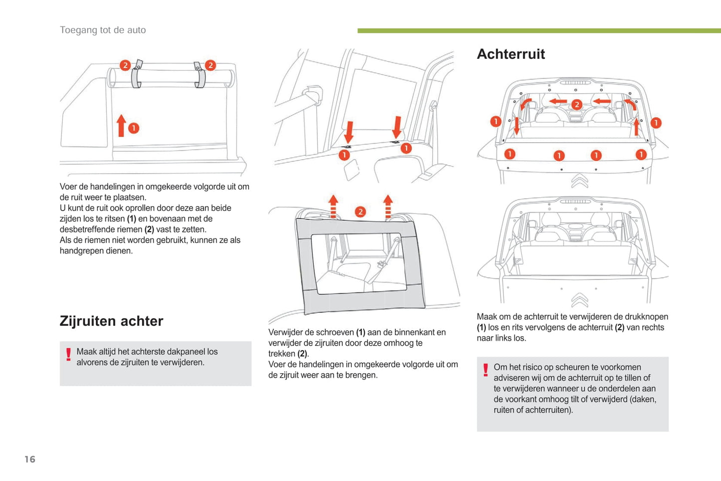 2017-2019 Citroën e-Méhari Owner's Manual | Dutch