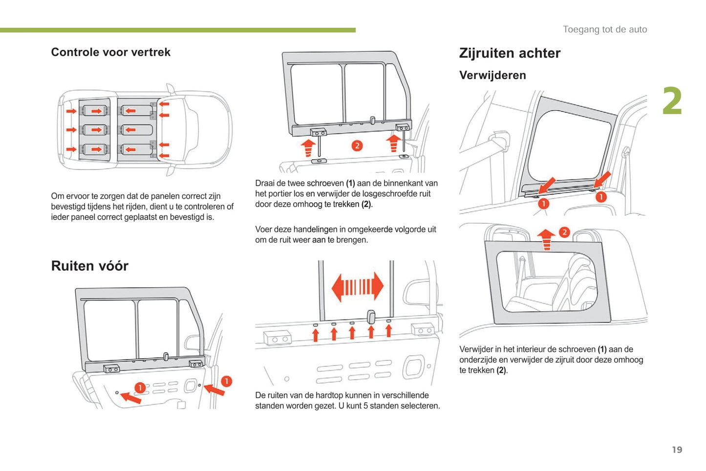 2017-2019 Citroën e-Méhari Owner's Manual | Dutch