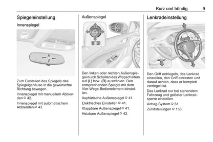 2020-2021 Opel Astra Bedienungsanleitung | Deutsch