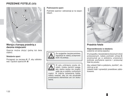 2019-2020 Renault Kangoo Owner's Manual | Polish