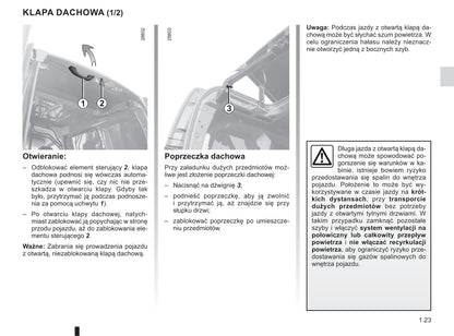 2019-2020 Renault Kangoo Owner's Manual | Polish