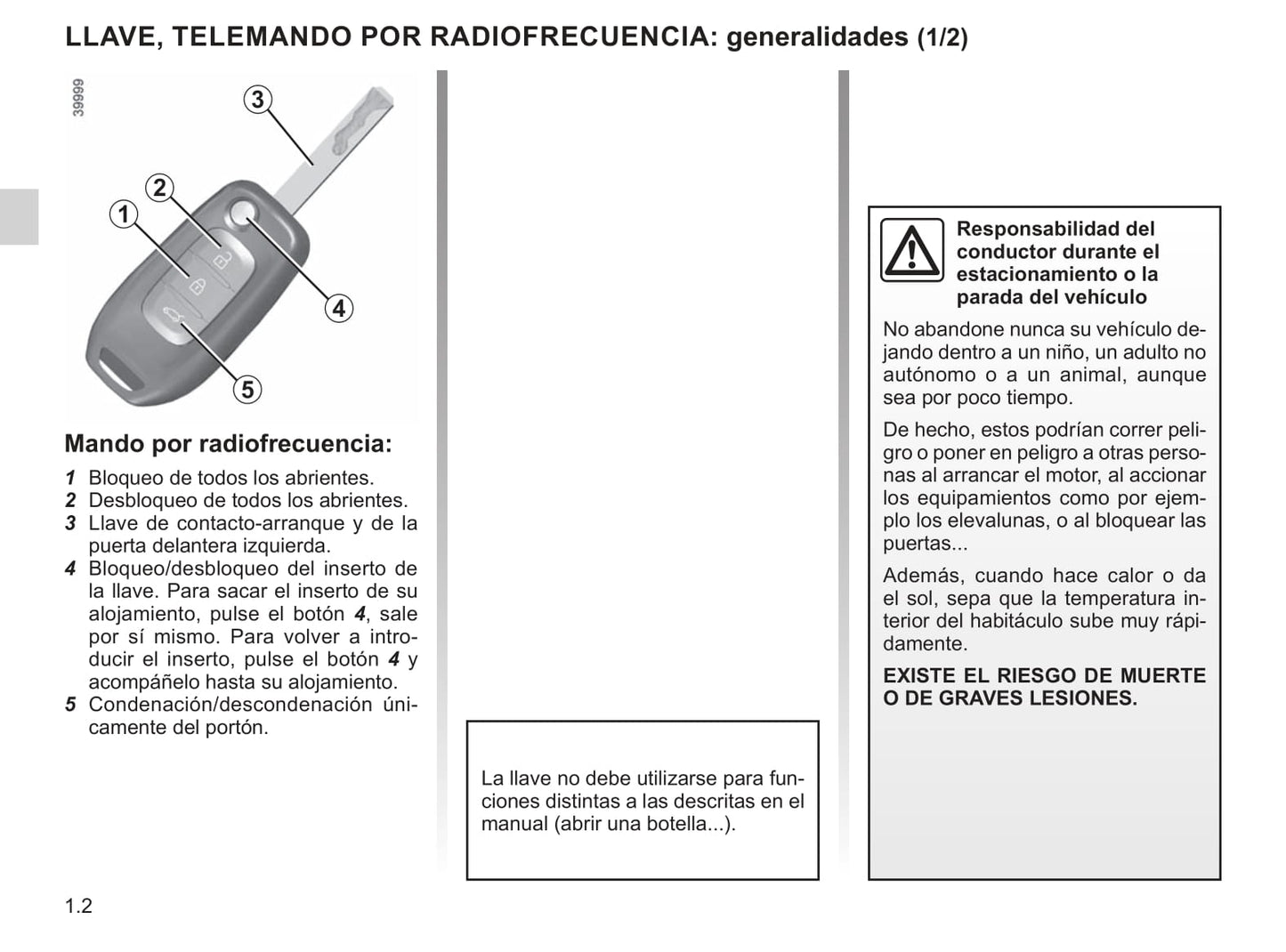 2018-2019 Renault Talisman Owner's Manual | Spanish