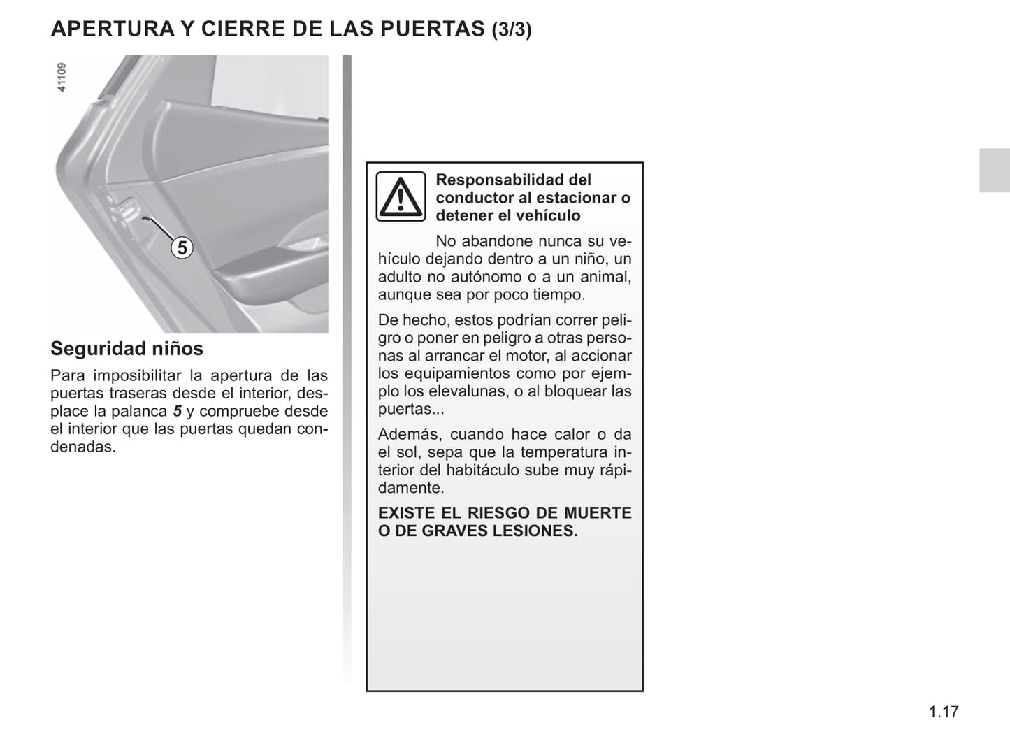 2018-2019 Renault Talisman Owner's Manual | Spanish